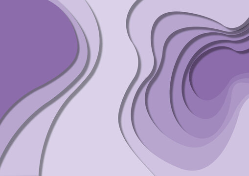 Topographical map, illustration