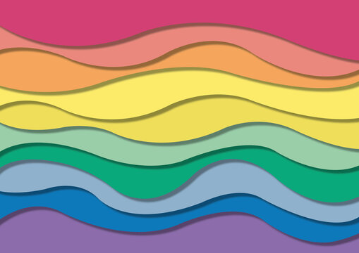 Wavy pattern, illustration