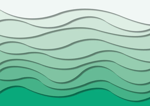 Wavy pattern, illustration