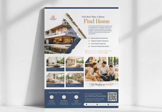 Modern Real Estate Flyer & Poster Template