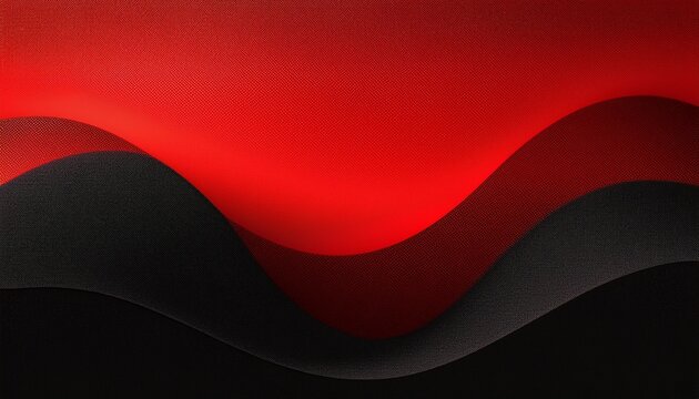 Vibrant Red Black Grainy Background Glowing Color Gradient Shape On Dark Noise Texture Banner Header Cover Poster Backdrop Design