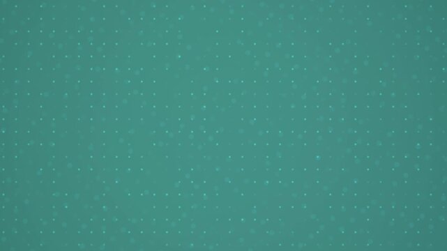Subtle teal blue-green background with scattered faint glowing light dots