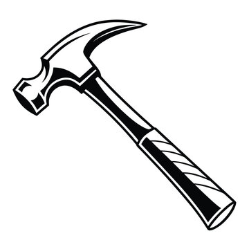 sledgehammer silhouette logo