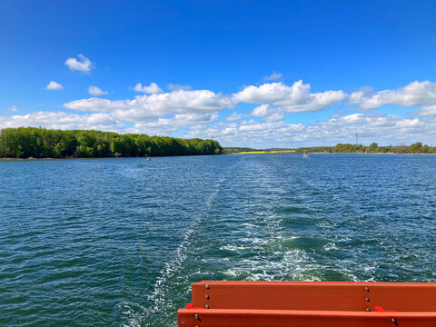 mit dem Raddampfer auf der Schlei unterwegs