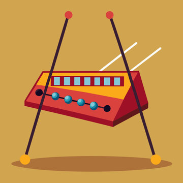 Retro Theremin Electronic Musical Instrument with Antennas