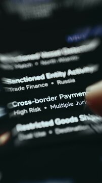 Threat Intelligence Feed Dashboard for Global Logistics Risk and Sanctions Compliance Monitoring