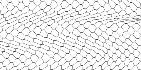 Mesh texture for fishing nets. Grunge pattern for sportswear or soccer goal, volleyball net, basketball hoop, hockey, athletics. Grunge background © Linda