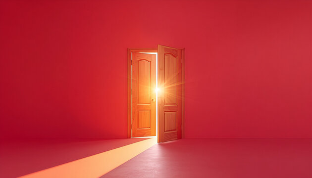 Open Door Symbolizing Opportunity and Equal Rights