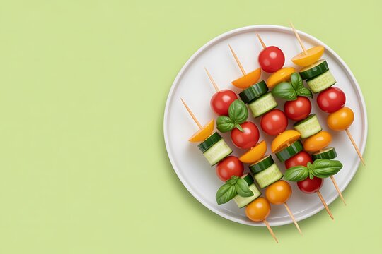  Vegetable Kebab Stock Photos