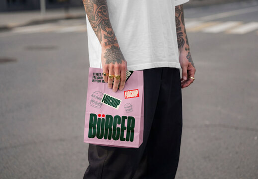 Paper Bag Mockup