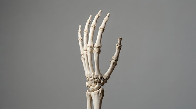 Human skeleton hand bones