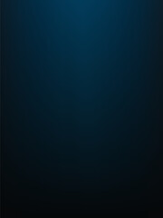 Obraz premium A deep and mysterious dark blue gradient background, with a subtle, light source at, the creating a, soft and smooth, color transition