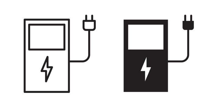 Charging station icon