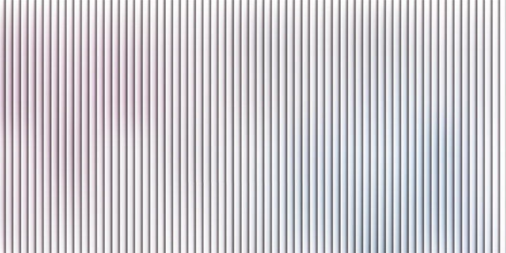 Soft glass ripple gradient in icy pale blue and lavender hues. Delicate reeded texture with frosted distortion effect and minimal vertical blur. Glass texture, vector illustration