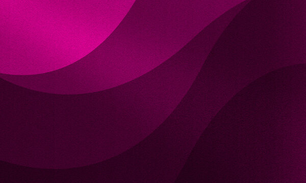 Dark magenta abstract background with smooth curved lines