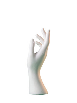 Elegant Mannequin Hand for Product Display Isolated