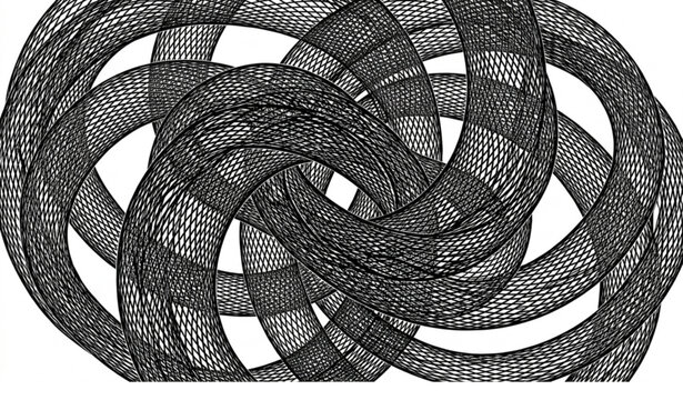 tire track isolated on white