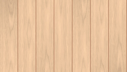 Obraz premium Light Brown Wooden Plank Texture Background with Natural Wood Grain Seamless Vector Illustration