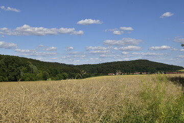 Obraz premium Landschaft und Ausblick bei Alfeld