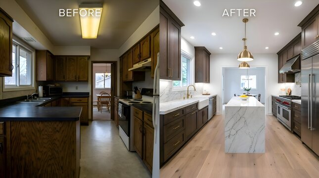 Kitchen Renovation Before and After: Modern Remodel Transformation