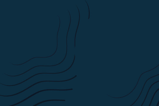 Abstract dark blue paper surface texture with raised wave patterns topography dark blue
