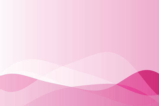 Abstract background, featuring overlapping smooth, pink waves with, soft gradient transitions and curves