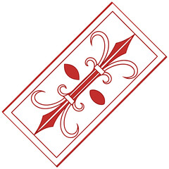 Ornate rectangular frame featuring elaborate scrollwork and royal fleur de lis motifs perfect for classic border designs or luxurious stationery templates and vintage art projects requiring elegance. © Min