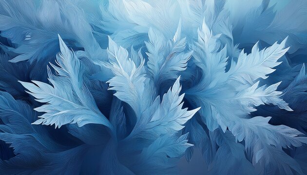 frozen background of ice