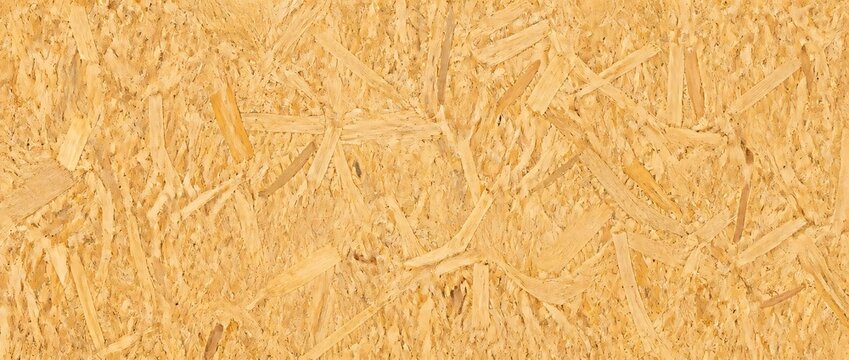 Seamless Oriented Strand Board OSB wood background texture