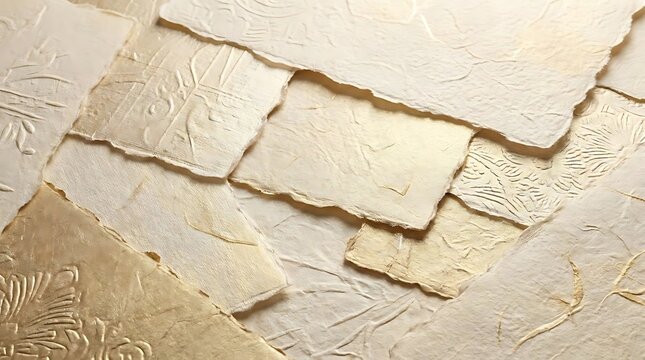 Textured paper sheets with embossed patterns