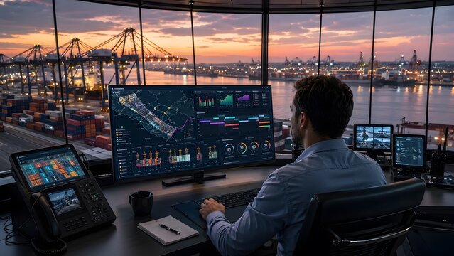 Business Logistics Management and Supply Chain Control Tower for End-to-End Visibility and Optimization