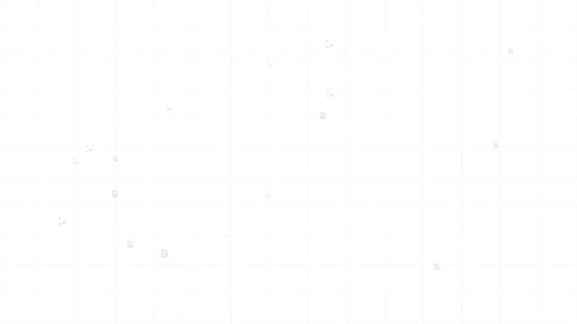Dynamic motion of colorful lines illustrating growth and progress in a vibrant animated sequence.