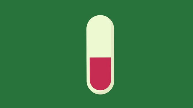green border pill red screen button green screen animated chromakey colorful backgrounds style layers composition gesture expression creative