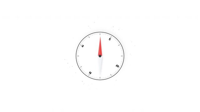 Motion of a clock hand in time lapse showing precise movement and timekeeping accuracy.