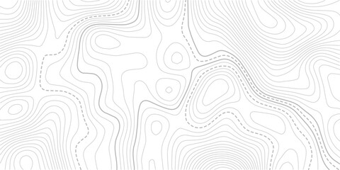 Topographic map background geographic line map with elevation assignments. Outdoor illustration map background, editable stroke.Rendering abstract illustration. © MDSOHEL