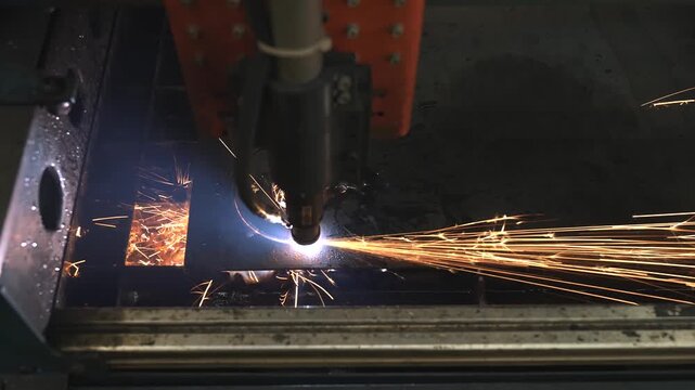 Plasma cutting is a type of plasma processing of materials in which a plasma jet is used as a cutting tool instead of a cutter. A plasma cutter can cut stainless steel, aluminum, brass, and other