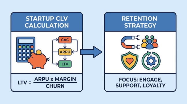 Startup Customer Lifetime Value Calculation and Retention Strategy