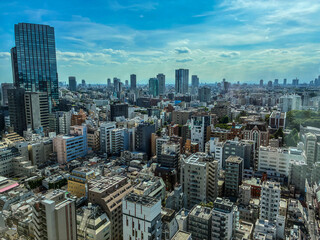Obraz premium 【東京都】港区・田町からの都市風景