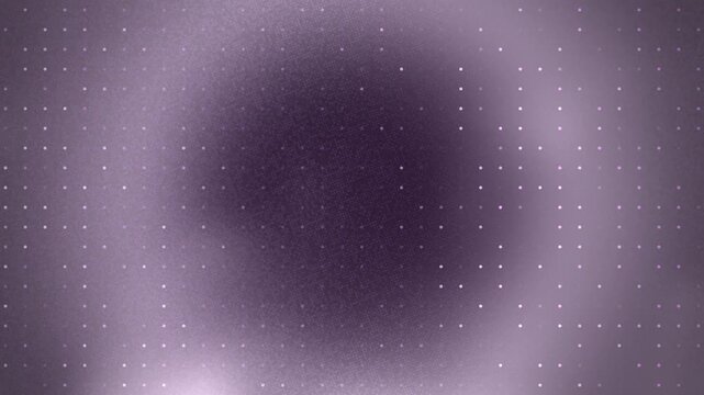 Shimmering grid of light dots on a soft lavender abstract background texture.