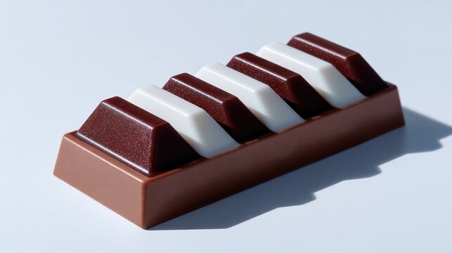 Piano-Shaped Chocolate Bar