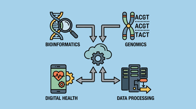 Bioinformatics Genomics Digital Health Data Processing