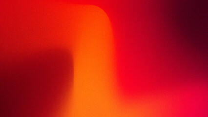 Abstract red and orange gradient background with smooth fluid blur texture © MdAsif