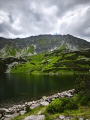 Fototapeta premium The Valley of Five Polish Lakes Tatra Mountains Poland