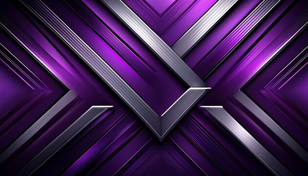 abstract dark purple background with silver stripe and diamond effect