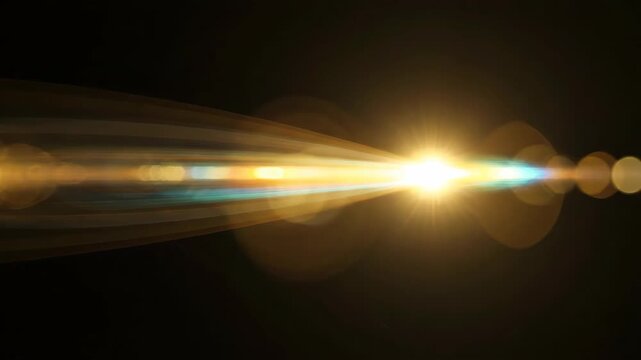 Dynamic Light Trails and Bokeh Effects in Motion.