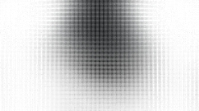 Abstract digital glitch art with black and white grid pattern