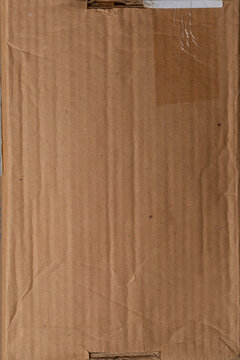 crumpled dirty cardboard box texture