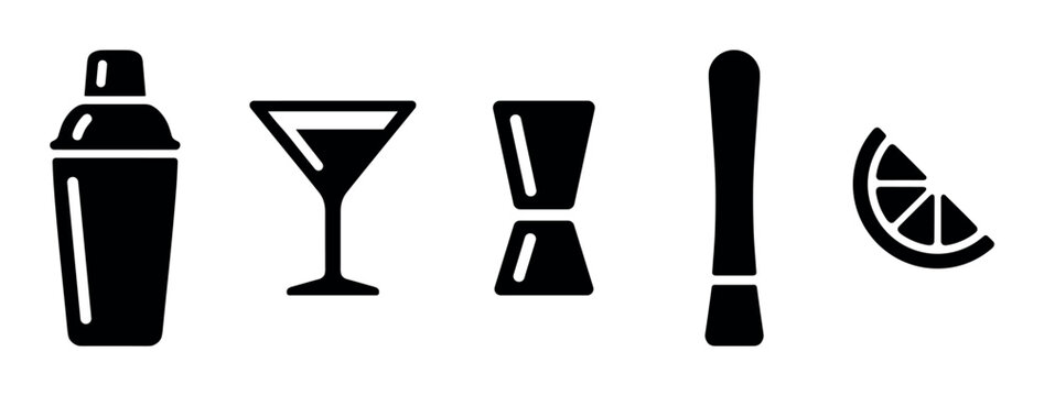 Street and urban elements icons set. City life and infrastructure concept. Includes street lamp, traffic light, electrical box, crumpled paper, "Nothing Specific" text. Hand-drawn doodle