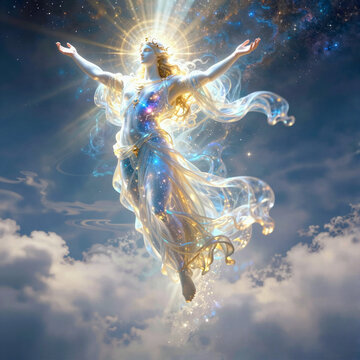 Aether, the primordial Greek deity of the upper air and heavenly light