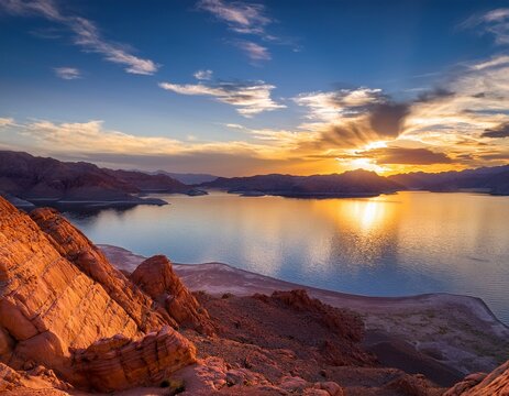 sunrise lake mead
